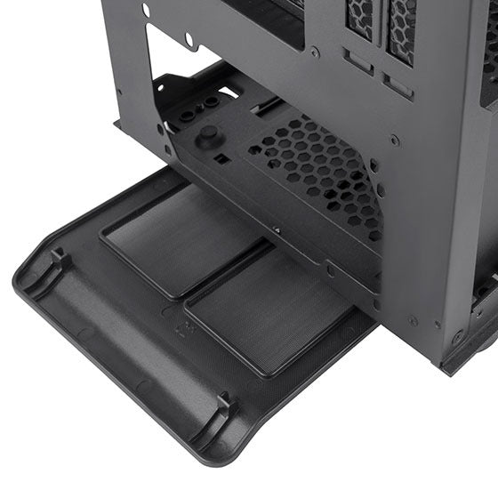 SilverStone FARA H1M M-ATX Case 钢制蜂巢格纹设计