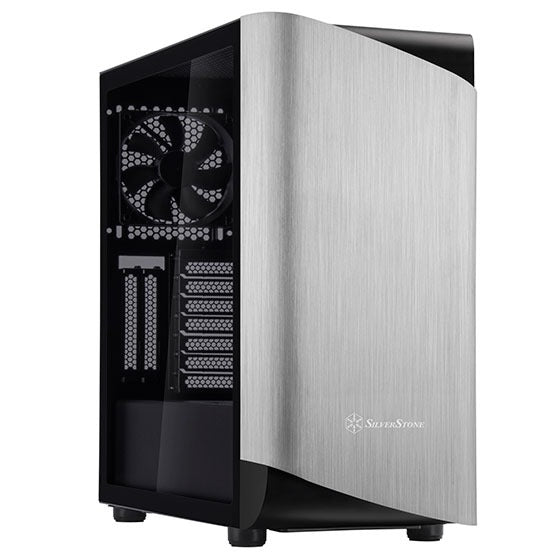 SilverStone FARA H1M M-ATX Case 钢制蜂巢格纹设计