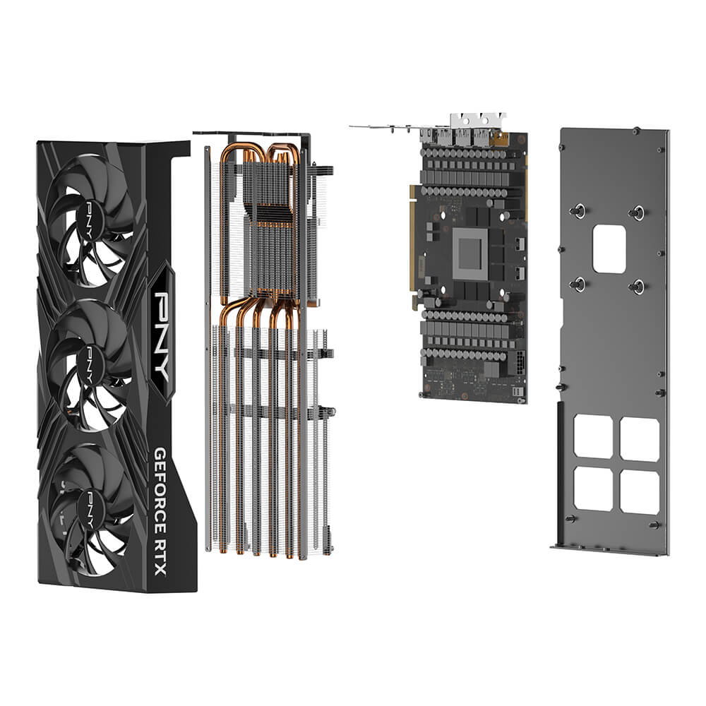 PNY GeForce RTX 4080 SUPER 16GB OC LED  TF 顯示卡