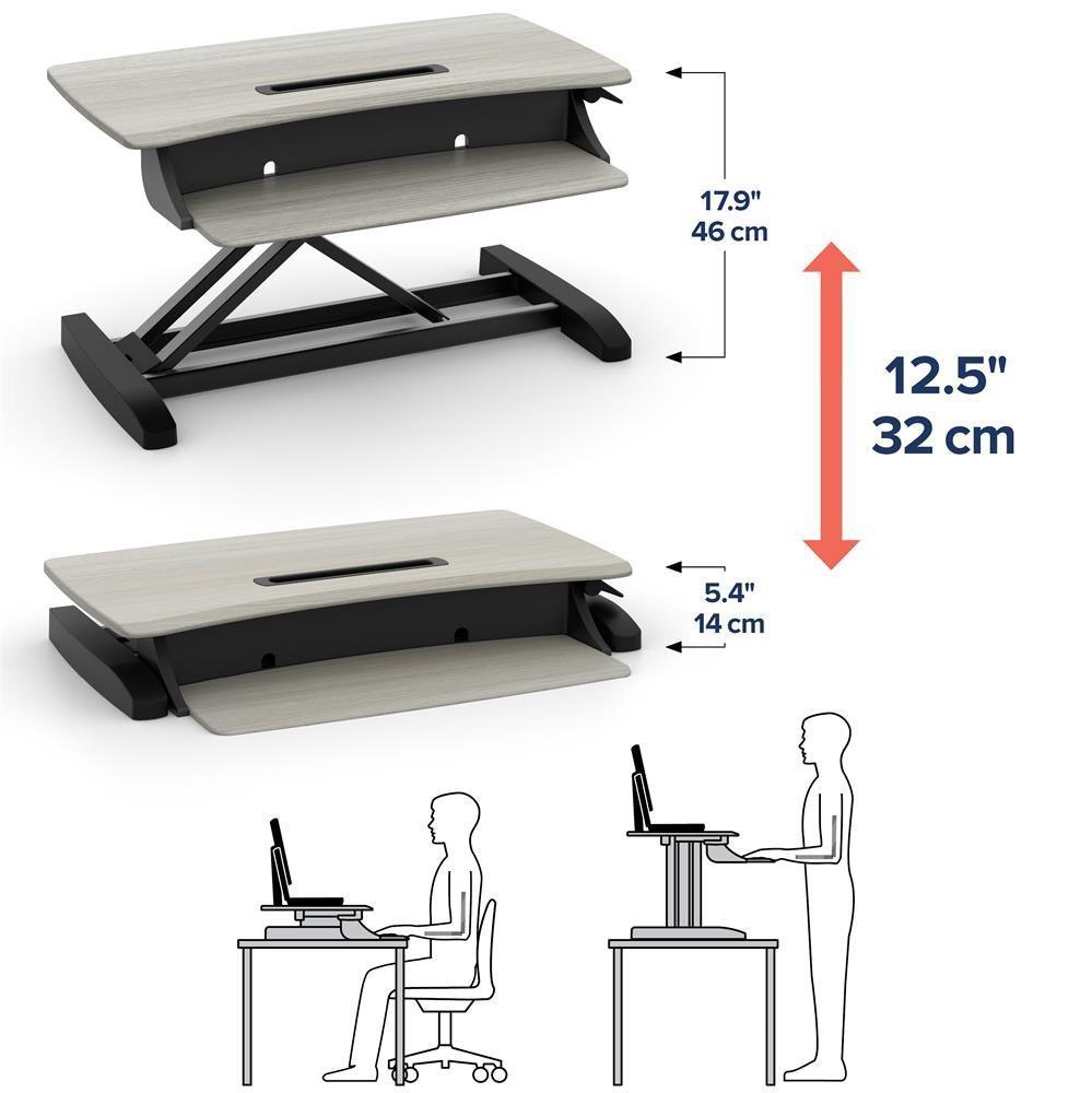 ERGOTRON WORKFIT Z MINI 坐立式桌面Stand Desktop- Desk on Desk (33-458-917) 
