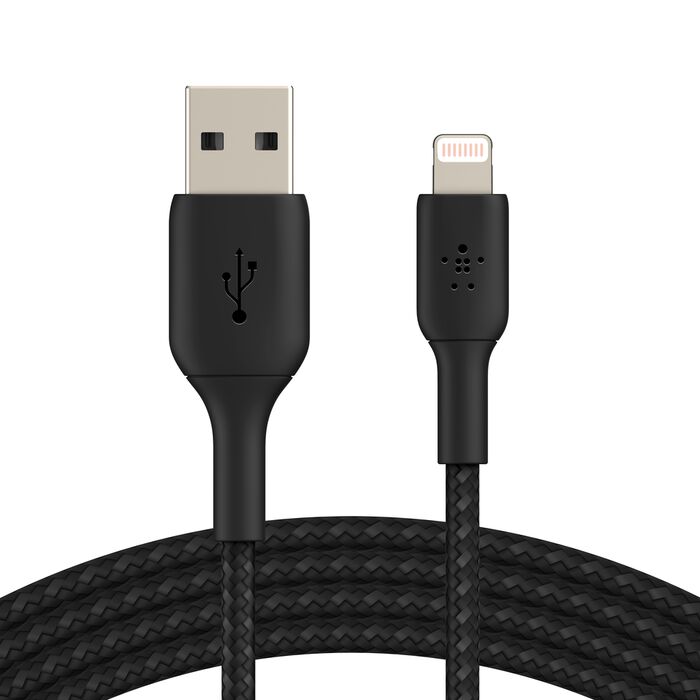 Belkin Boost Charge Lightning 至 USB-A 編織充電線