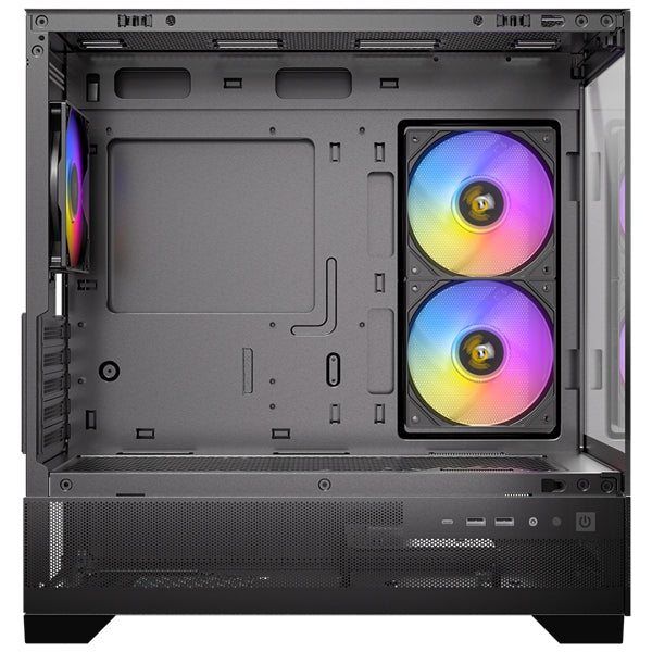 (内附3只风扇)Antec CX500M RGB MATX 电竞机箱黑/白