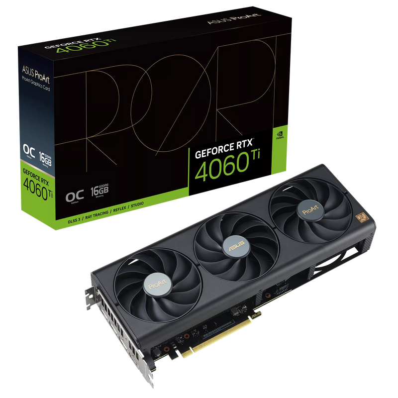 ASUS 華碩 ProArt GeForce RTX 4060 Ti 16G GDDR6 OC 顯示卡