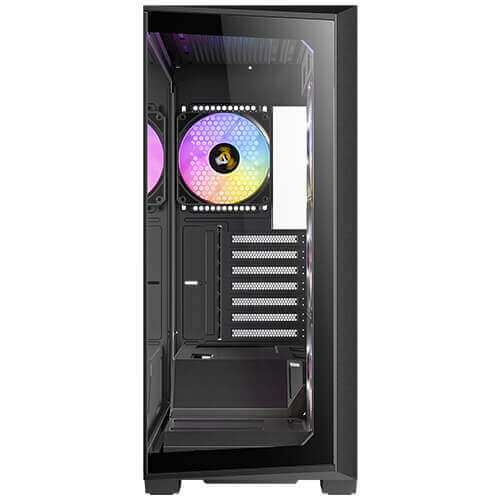 (内附4只风扇) Antec C3 ARGB CASE ATX机箱全景无立柱(黑/白) 