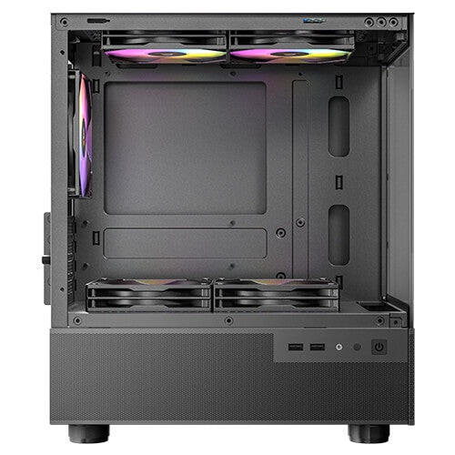 (内附5只风扇) Antec CX200M ELITE CASE MATX机箱(黑/白) 