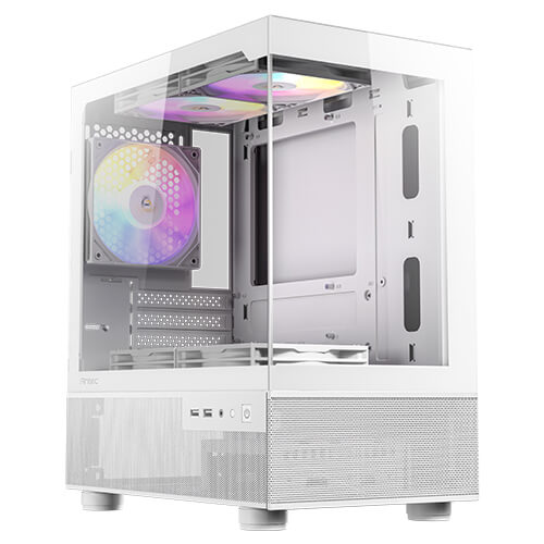 (内附5只风扇) Antec CX200M ELITE CASE MATX机箱(黑/白) 