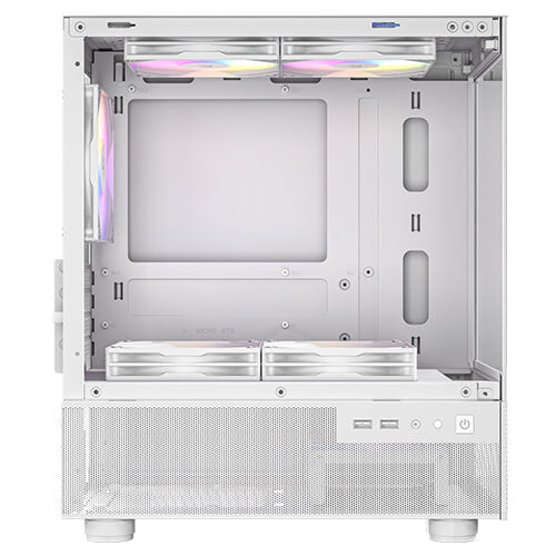 (内附5只风扇) Antec CX200M ELITE CASE MATX机箱(黑/白) 