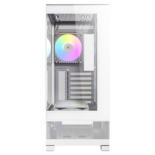 (内附6只风扇) Antec CX700 RGB ELITE ATX 电竞机箱黑/白