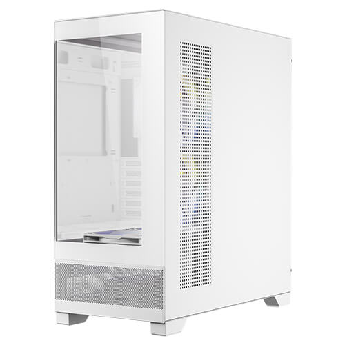 (内附6只风扇) Antec CX700 RGB ELITE ATX 电竞机箱黑/白