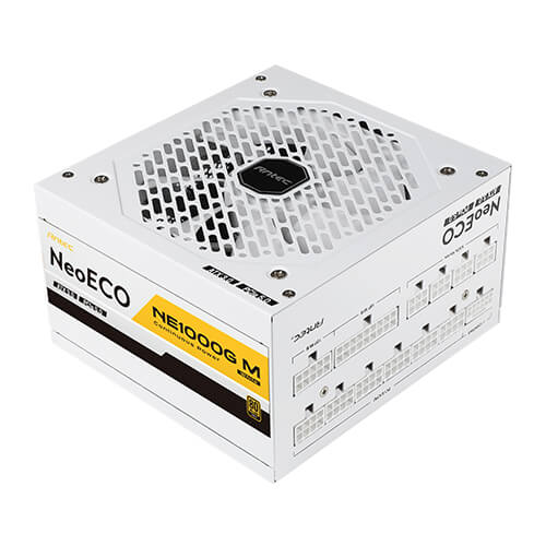 Antec NE1000G M ATX3.0 1000w 80Plus Gold Modular 主機電源 (黑/白)