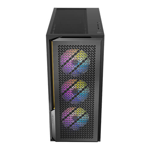 (内附3只风扇) Antec P20C E-ATX机箱(黑/白) ARGB/净色强化玻璃侧板