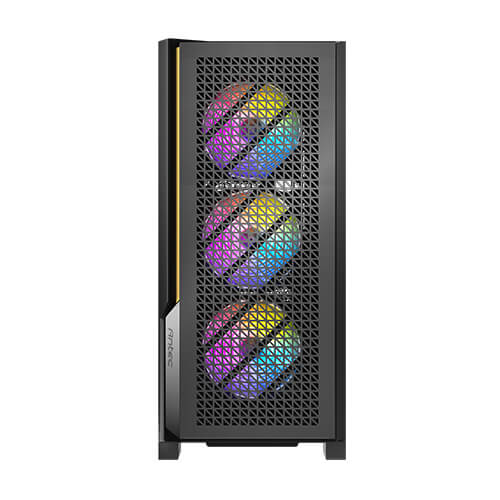 (内附3只风扇) Antec P20C E-ATX机箱(黑/白) ARGB/净色强化玻璃侧板