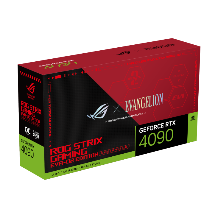 【限量版】ASUS ROG Strix GeForce RTX 4090 24GB EVA-02Edition 限定版 顯示卡