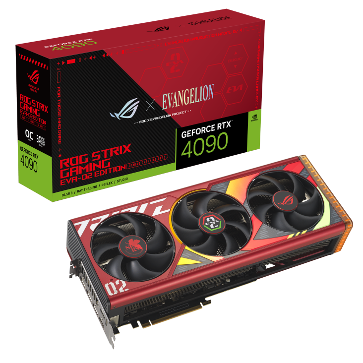 【限量版】ASUS ROG Strix GeForce RTX 4090 24GB EVA-02Edition 限定版 顯示卡