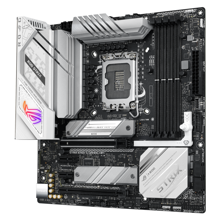 ASUS 華碩 ROG STRIX B760-G GAMING WIFI Micro-ATX 主機板 DDR5