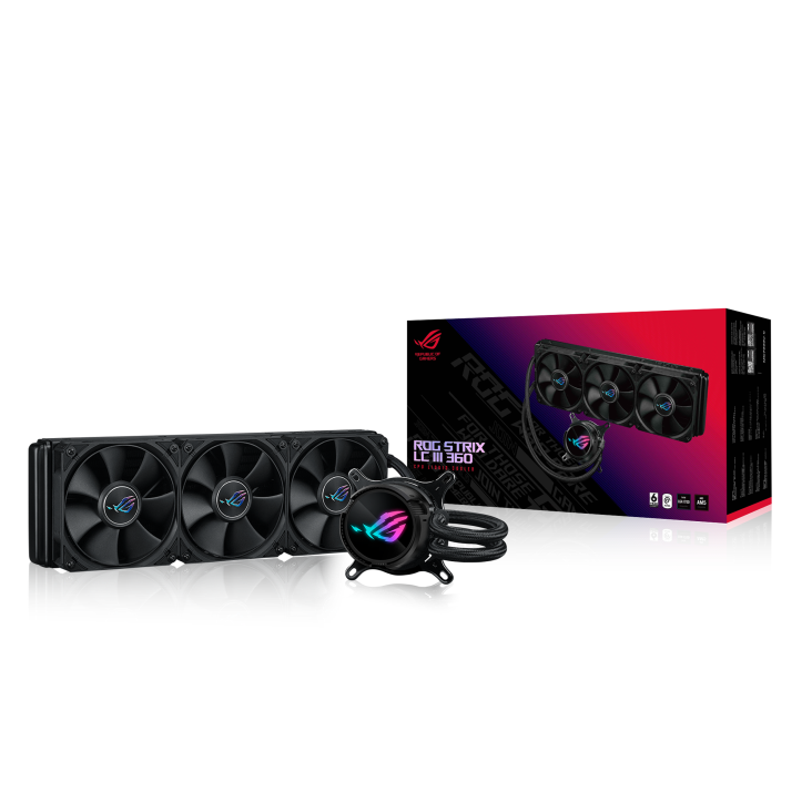 ASUS 華碩 ROG STRIX LC III 360 360mm 水冷散熱器 - Black 黑色