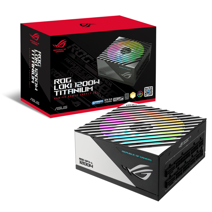ASUS ROG LOKI 1200W 80Plus Titanium  SFX-L 鈦金 全模組 主機電源