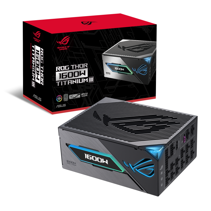 ASUS ROG THOR III 1000W 80Plus Platinum 白金全模组主机电源