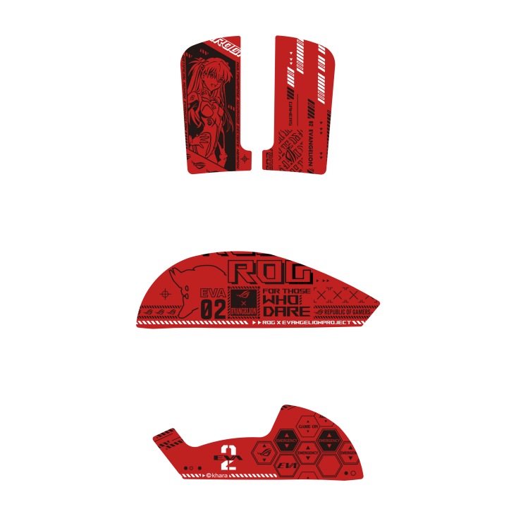 ASUS ROG Harpe Ace Mouse Grip Tape EVA-02 Edition 限量版