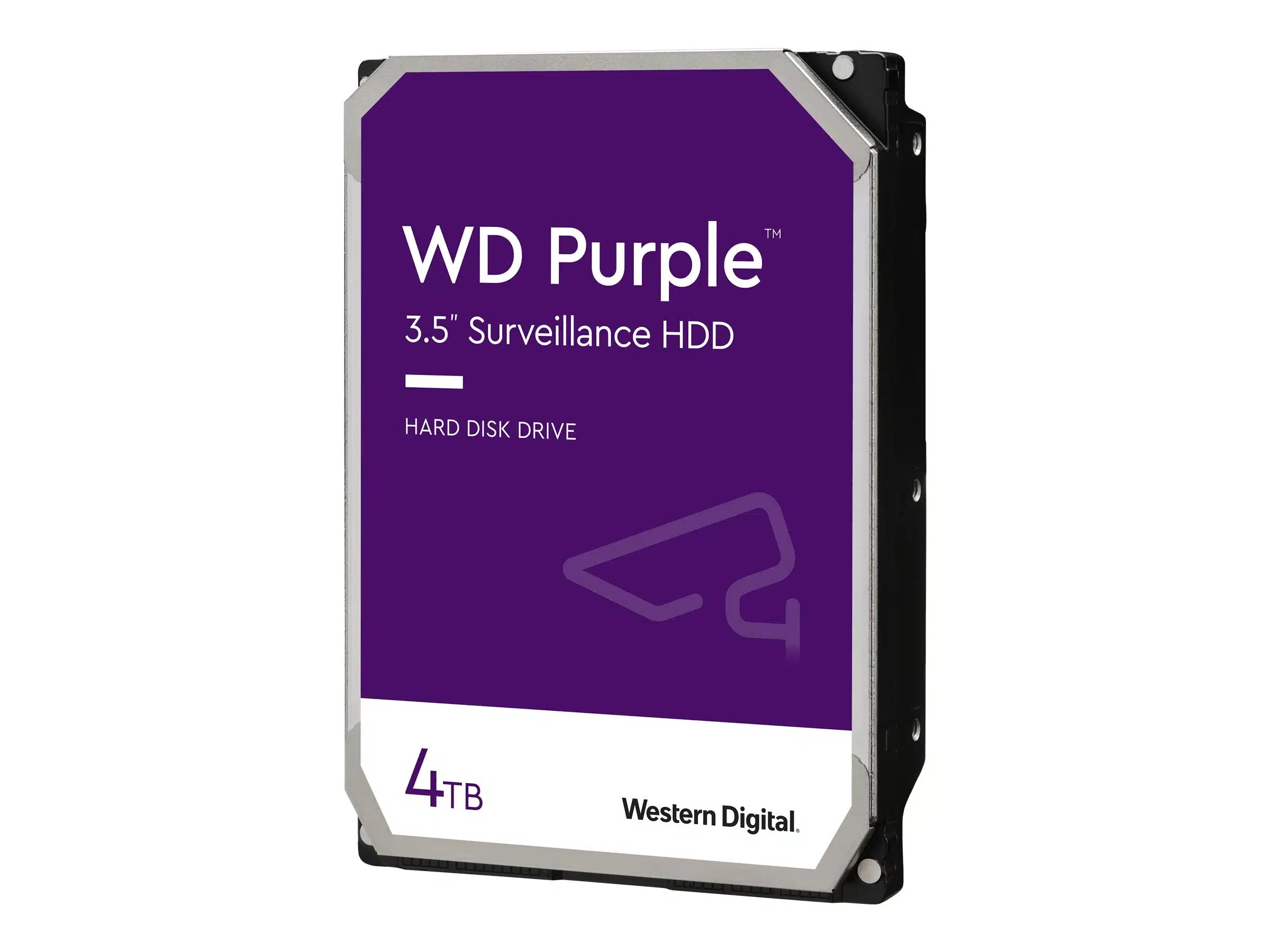 WD Purple 4TB Surveillance Hard Drives (WD43PURZ/ 256MB Cache / 5400RPM)(紫版)(監控系統專用)