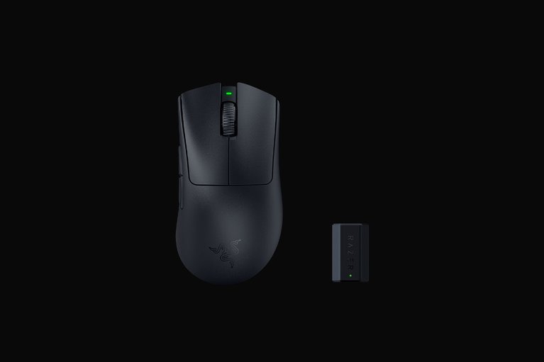 Razer DeathAdder V3 Pro 超輕無線電競滑鼠 8000Hz w/h HyperPolling Wireless Dongle