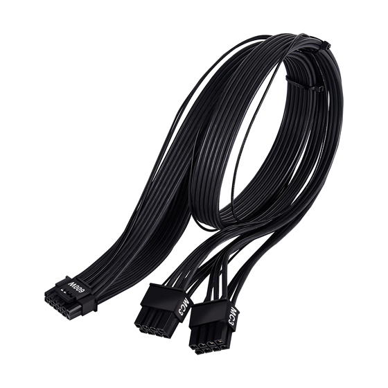 SilverStone 銀欣 PP14 EPS 2 x EPS 8 pin (PSU) 轉12+4 pin (GPU) 電源線