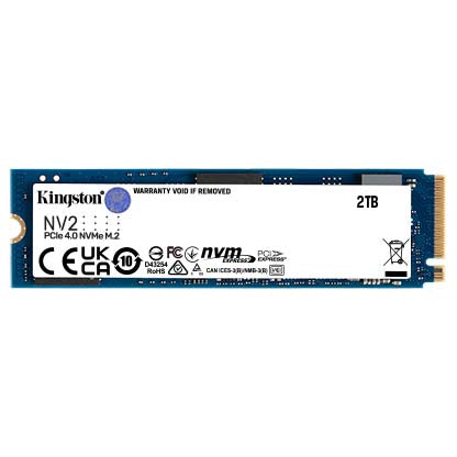KINGSTON NV2 PCIe 4.0 NVMe SSD (5年保用 3500MB/s)