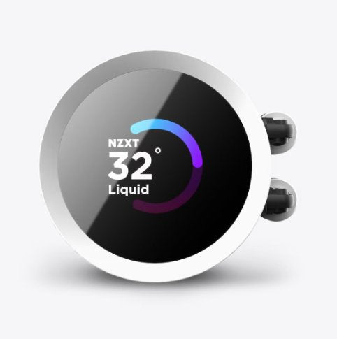 NZXT Kraken 240mm RGB AIO Dsplay 水冷散熱器 (White Edition)