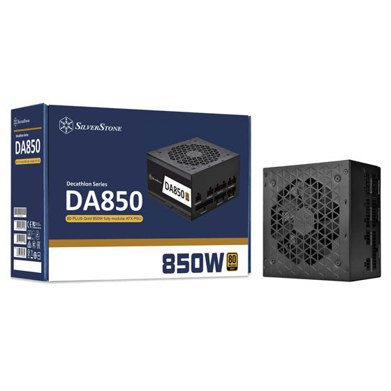 SilverStone DA850-G Gold 850W 80 PLUS ATX全模組電源
