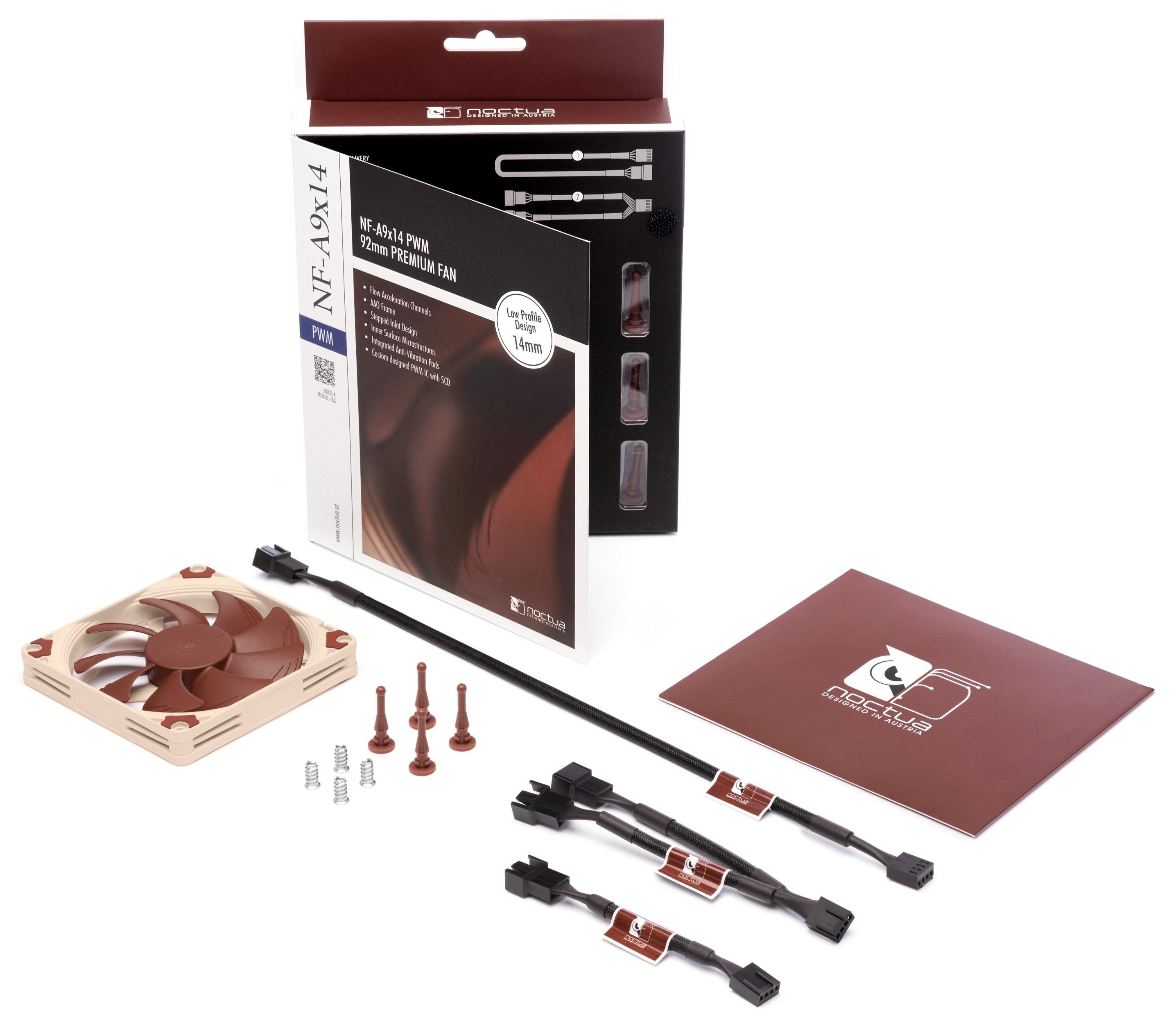 Noctua NF-A9x14 PWM 機箱風扇 90mm