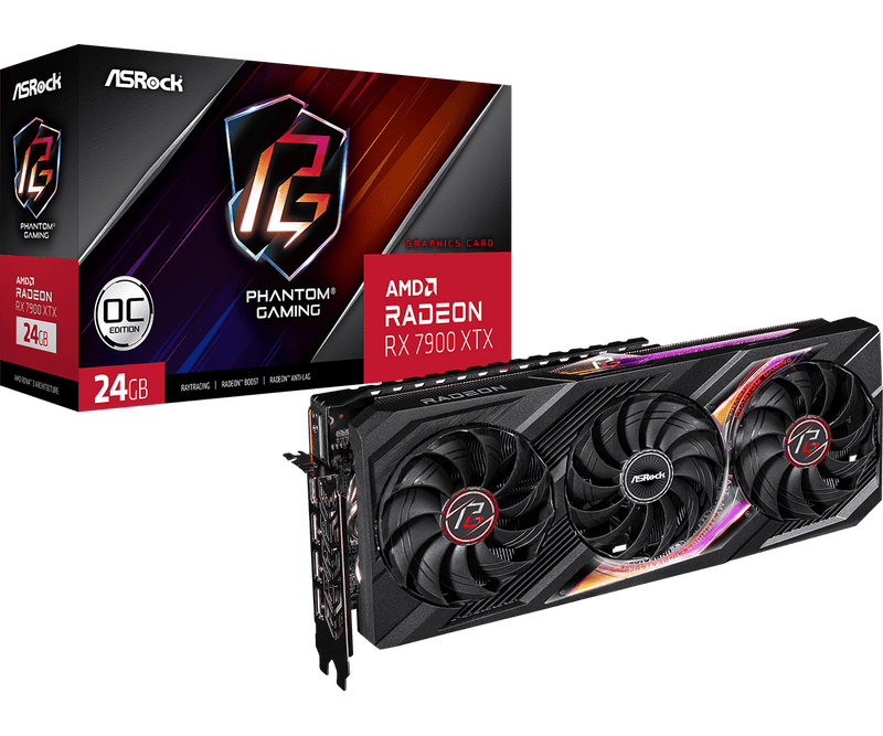 ASRock 華擎 Phantom Gaming Radeon RX 7900 XTX 24GB OC 顯示卡