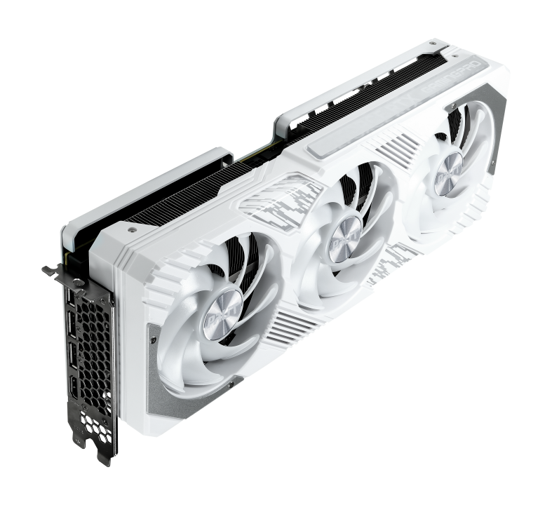 (最後2張)Palit GeForce RTX 4070TI Gaming Pro OC 12G D6X White 顯示卡