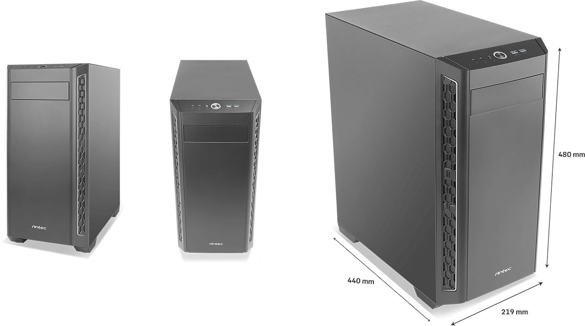 Antec P7 NEO Mid Tower E-ATX機箱 透氣冷卻之選 2年保養