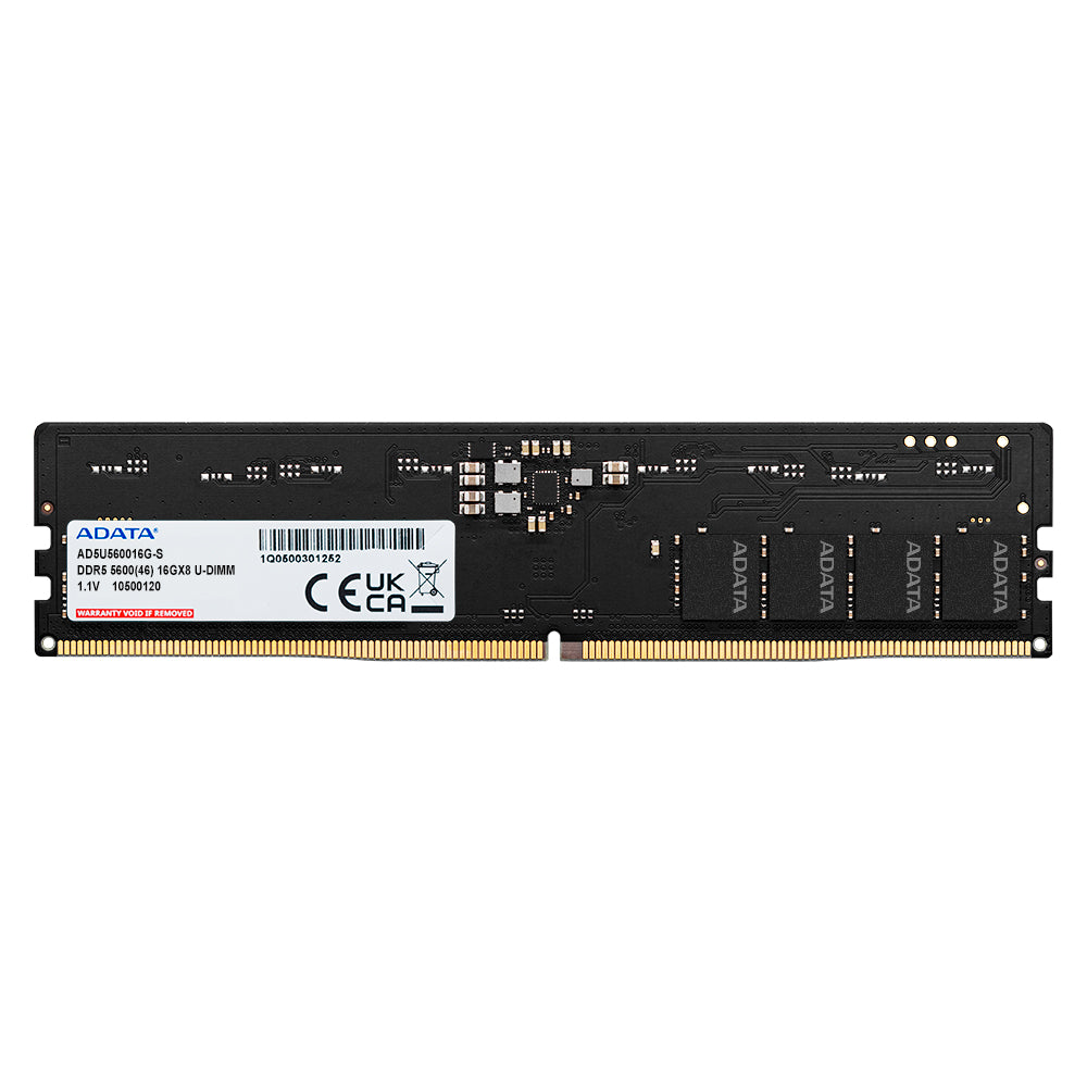 【復活節呈獻】Adata DDR5-5600MHz 16GB/32GB U-DIMM Memory Module