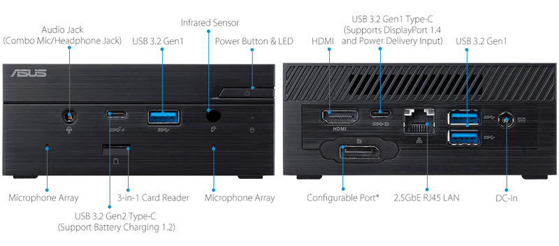 ASUS MiniPC PN41 + ASUS 藍光護眼顯示屏 VZ22EHE 迷里組合優惠