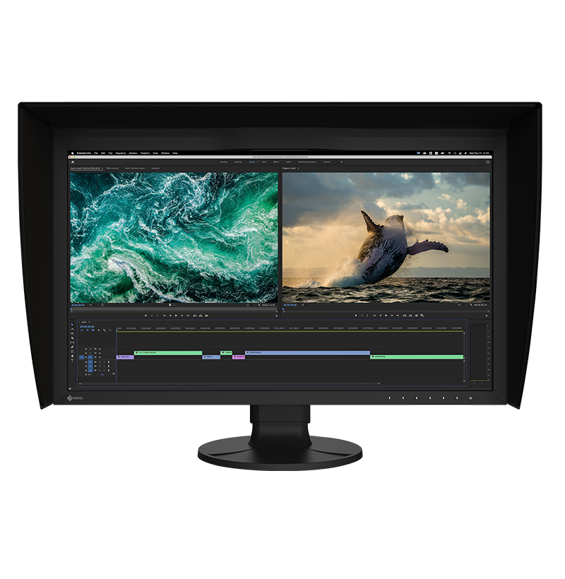 EIZO ColorEdge CG2700S 2K IPS Wide-Gamut LED Hardware Calibration Monitor