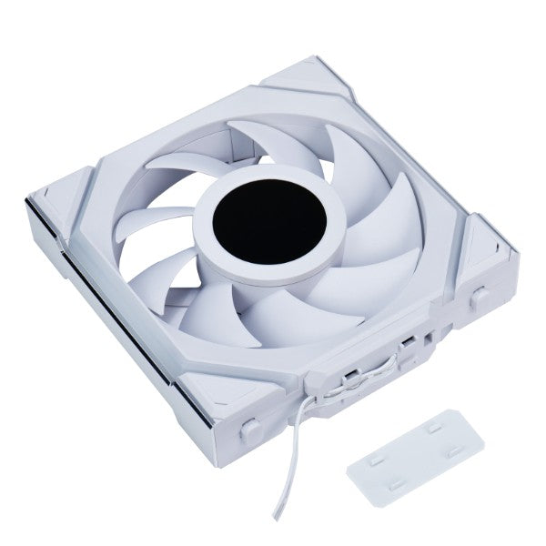 Lian Li 聯力UNI FAN R12SL LCD WIRELESS 120mm Reverse Blade反向扇葉 積木風扇 黑 / 白 Single / 3 Pack