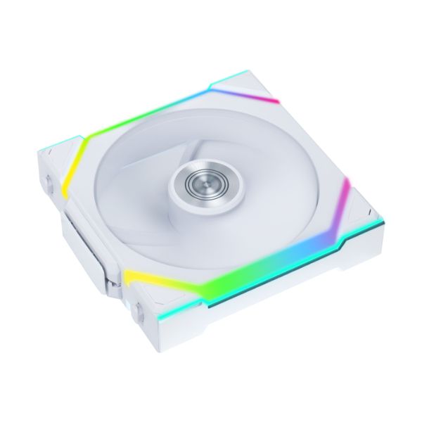 Lian Li 聯力UNI FAN R12SL LCD WIRELESS 120mm Reverse Blade反向扇葉 積木風扇 黑 / 白 Single / 3 Pack