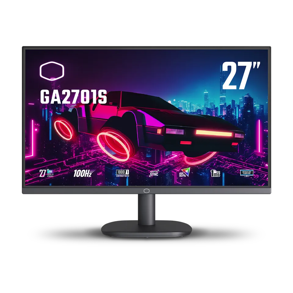 Cooler Master GA2701S 電競顯示器 (27吋 / FHD [1920 x 1080] / 100Hz / IPS / Adaptive Sync) (Copy)