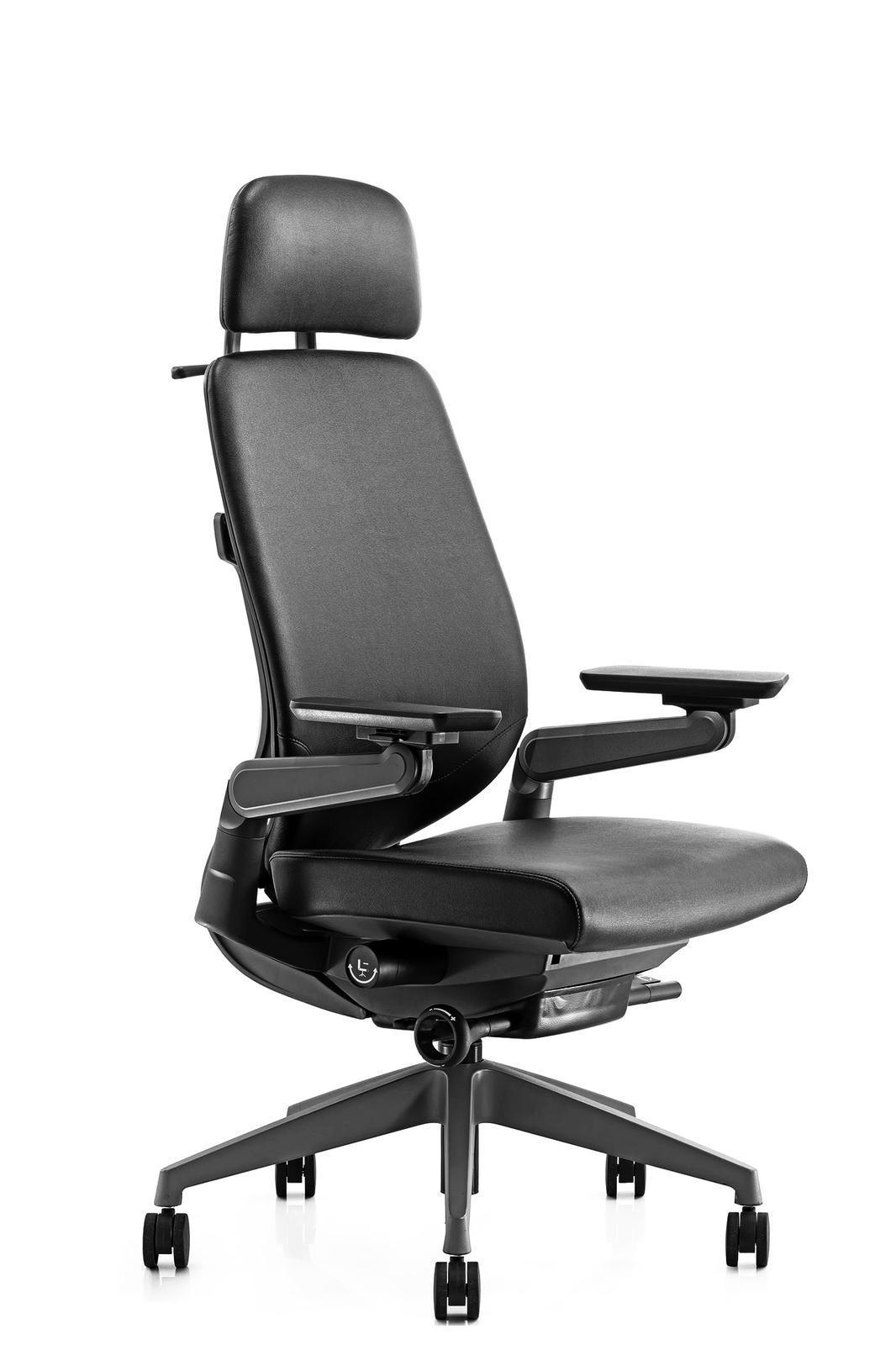 E-Transformer Office Ergonomic Gaming Chair人體工學椅 (Black Leather)
