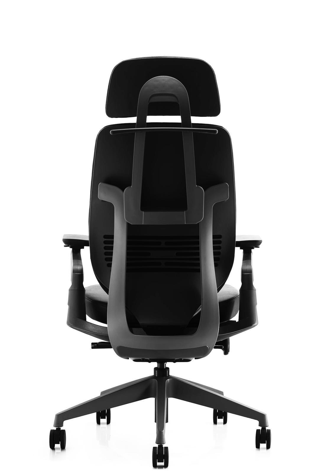 E-Transformer Office Ergonomic Gaming Chair人體工學椅 (Black Leather)