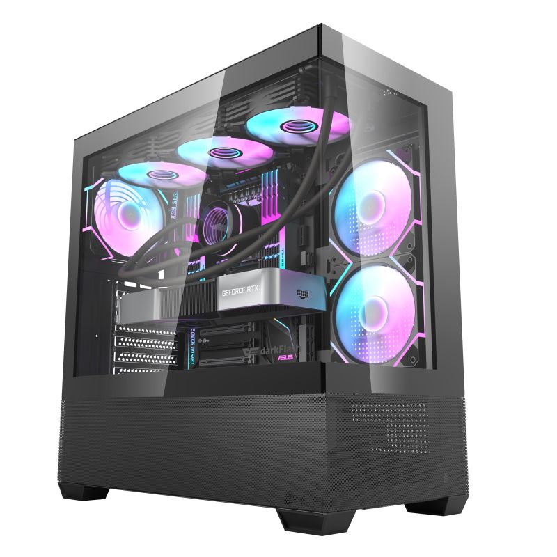 DARKFLASH DS900 AIR 窄身全海景 MID-TOWER ATX CASE