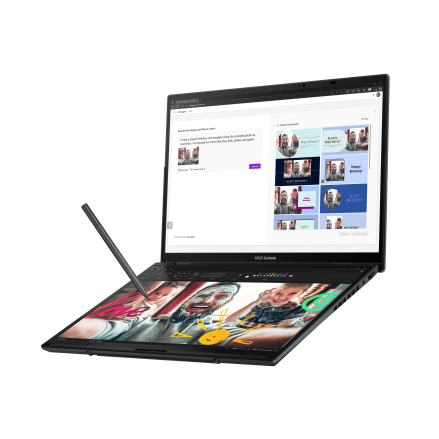 ASUS Zenbook Pro DUO 14+14 雙觸控螢幕 OLED 3K I9-13900H 32GB RAM 1/2TB SSD Notebook 手提電腦