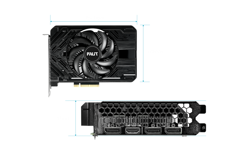 Palit StormX GeForce RTX 4060 8G GDDR6 顯示卡