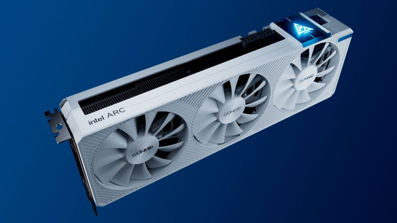 GUNNIR Intel Arc A750 Photon 8G OC white Edition 顯示卡