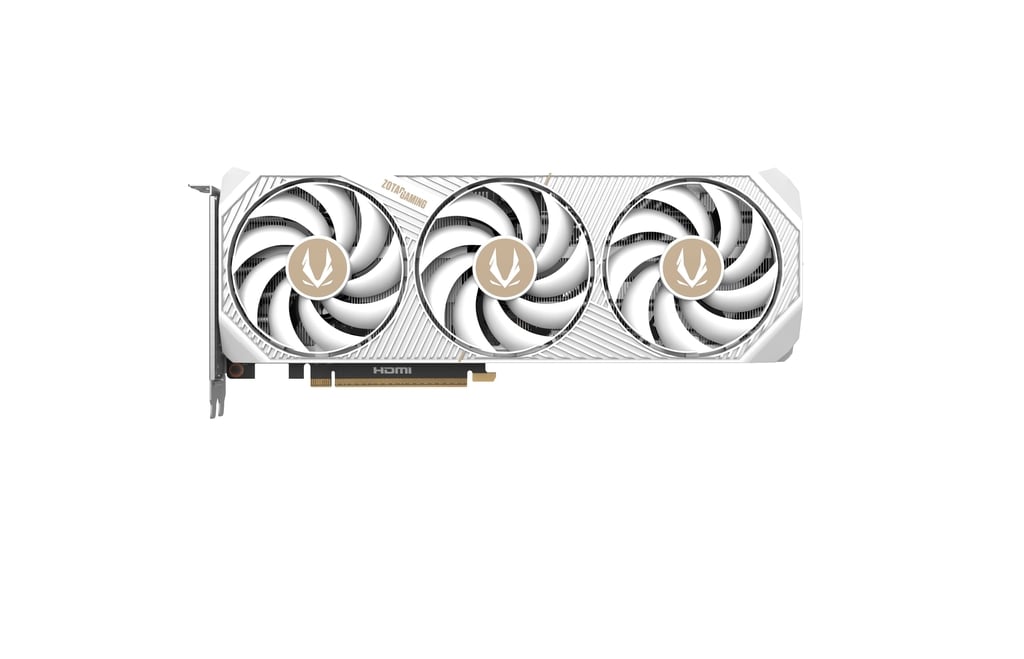 ZOTAC GAMING GeForce RTX 5070 AMP 12GB 白色显示卡