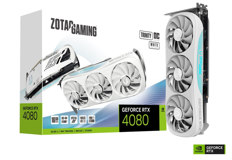 【簡潔高效】RTX 4080 純白電競組合 | 14核20線 | RTX4080 | 32GB RAM | 1TB SSD |