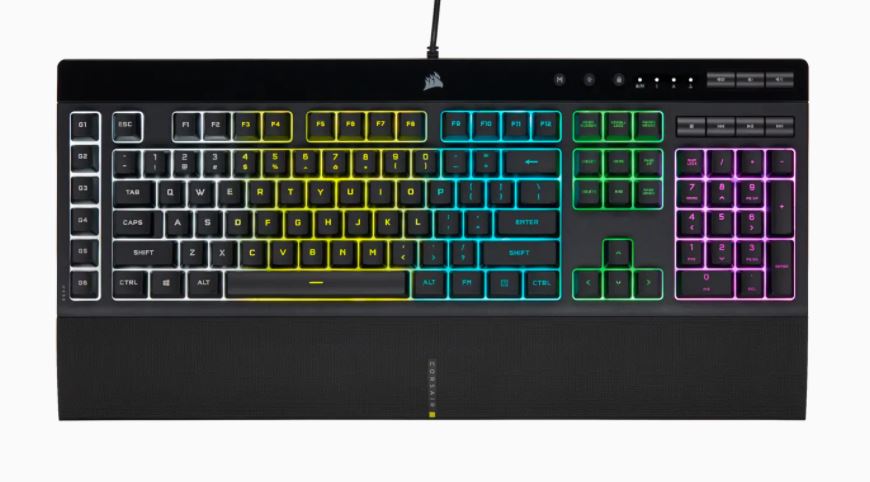 Corsair K55 RGB PRO (薄膜式鍵盤)