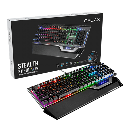 GALAX Gaming Keyboard (STL-01) Blue switch, 104 US layout