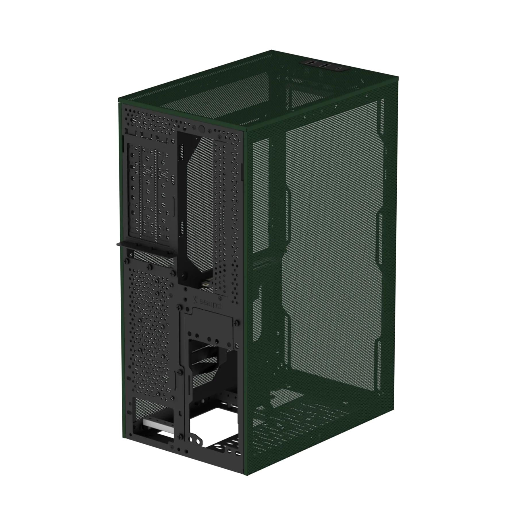 Ssupd MESHROOM S Mesh PCI-E4.0 Mini-ITX Case 機箱